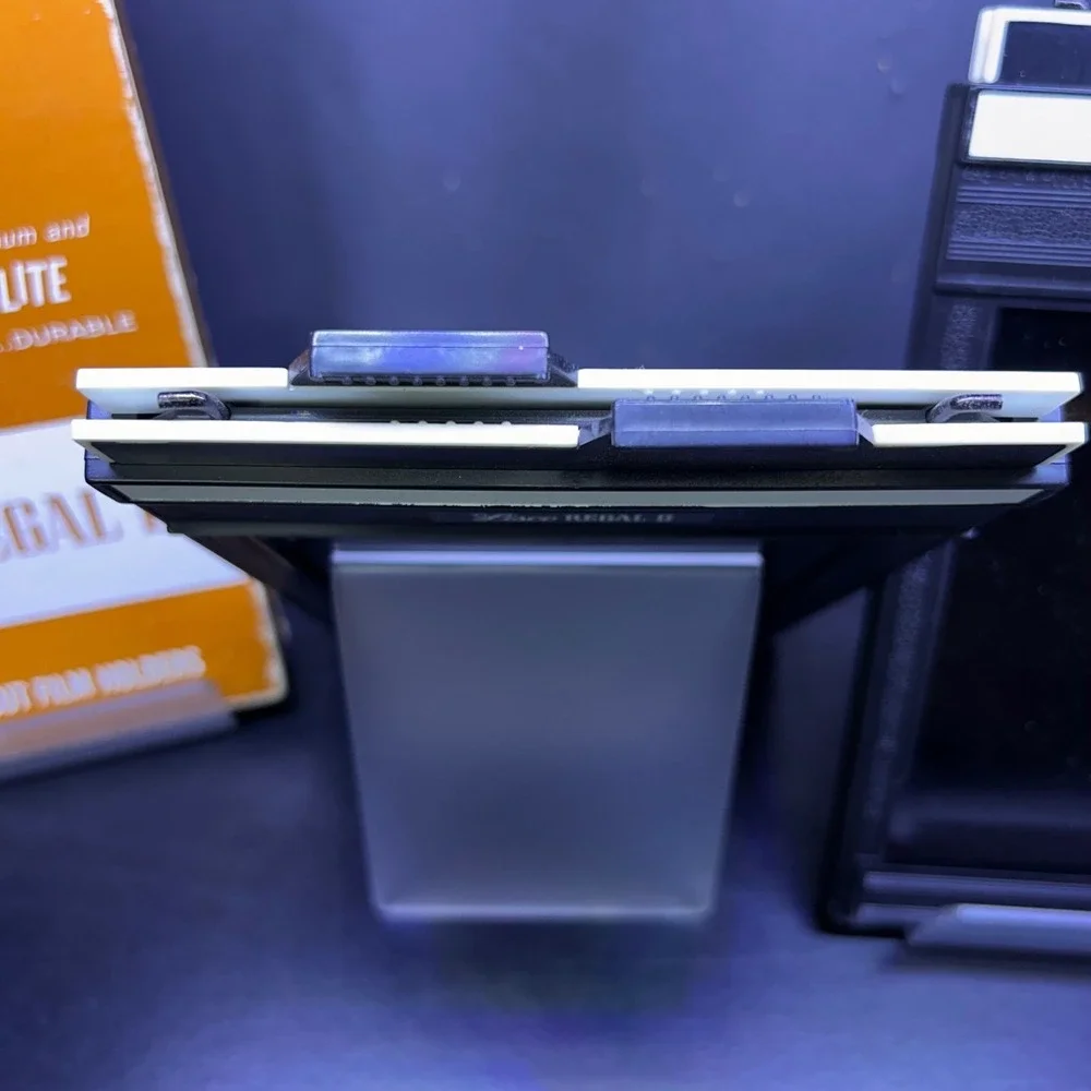 Vintage‎ Lisco Regal II 4x5 Cut Sheet Film Holders 2-Pack Aluminum Rhino-Lite